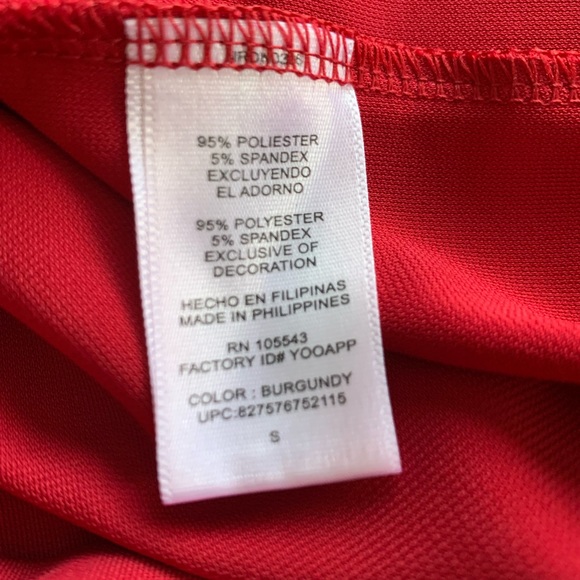 Narcisco Rodriguez Design Nation Red Dress Long sleeved - Picture 10 of 12